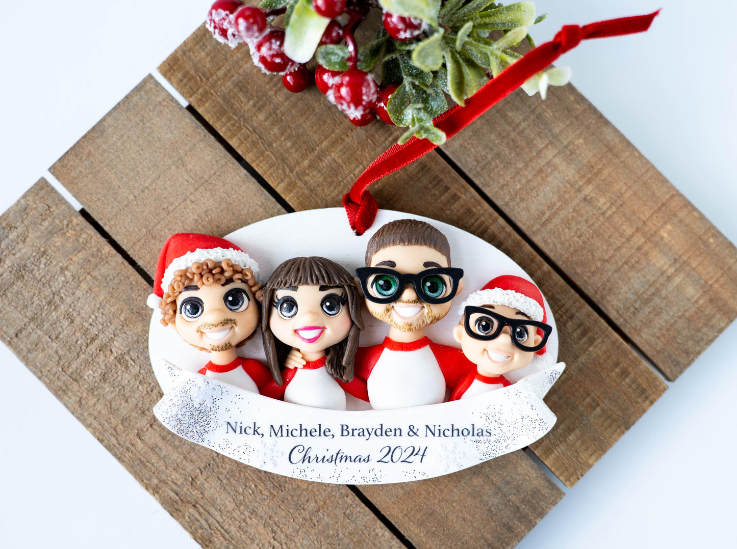 Personalized Christmas Ornament for the Holiday Season