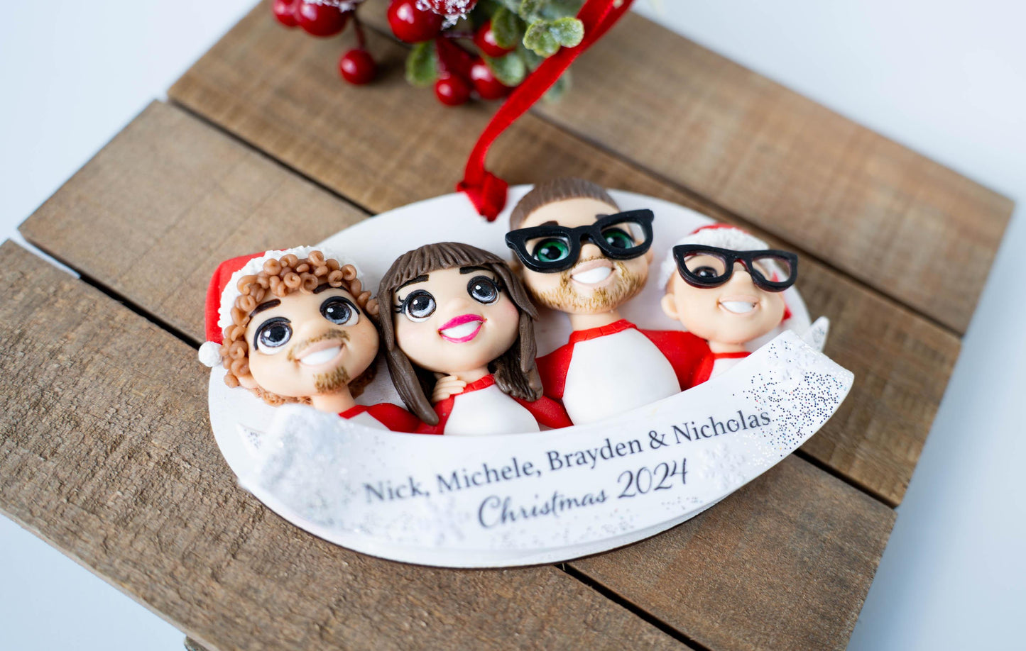 Personalized Christmas Ornament for the Holiday Season