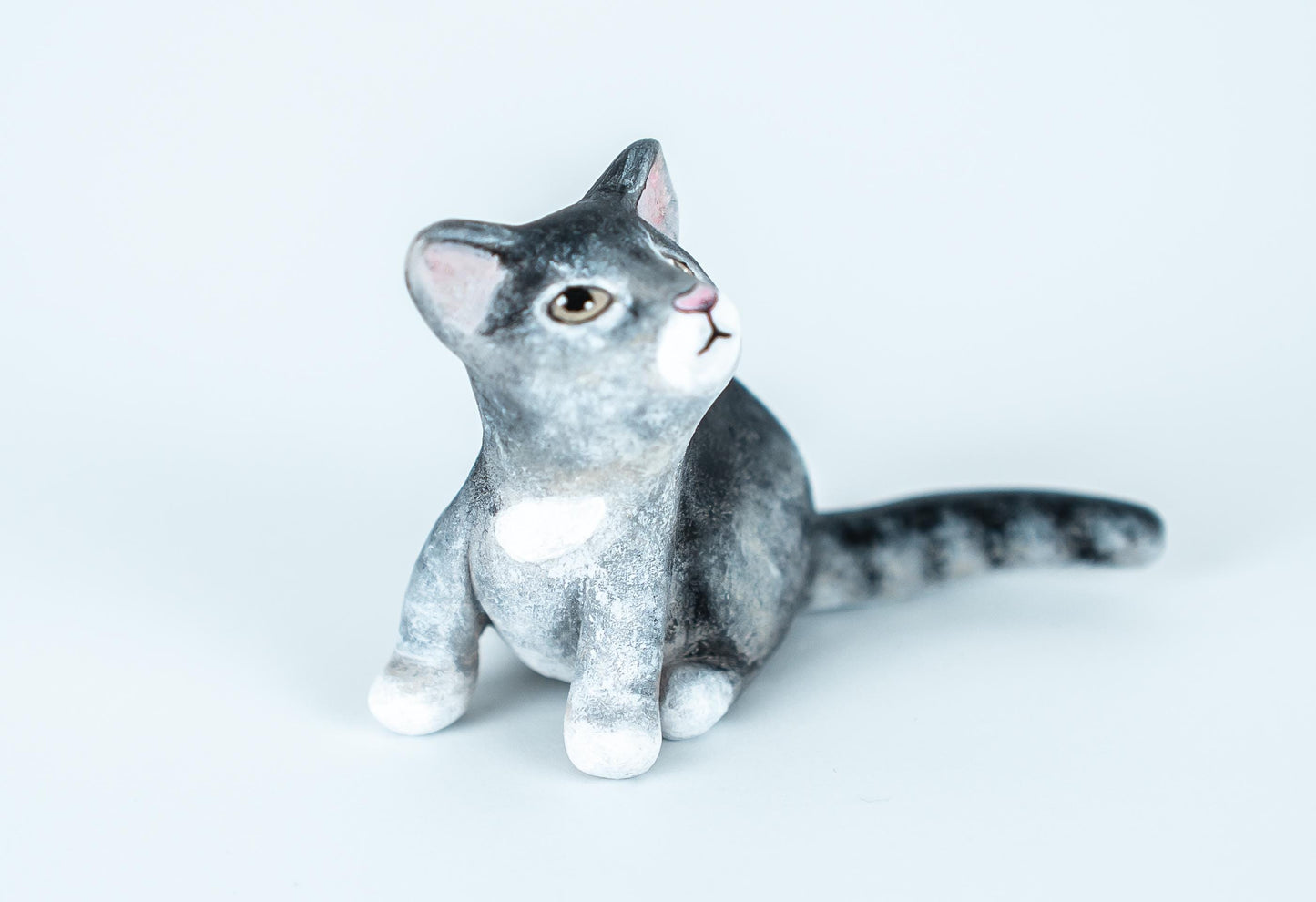 Custom Pet Sculpture β Handmade Polymer Clay Cat, Dog, or Animal Figurine β Personalized Pet Keepsake Gift