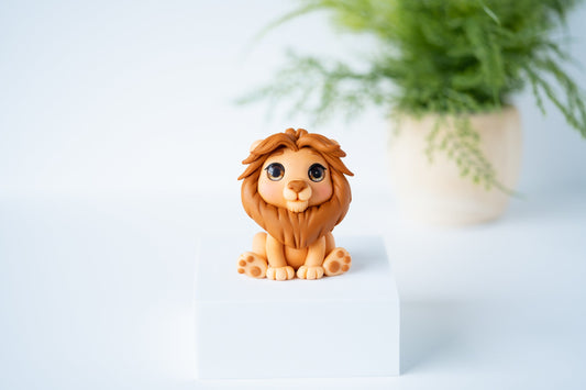 Lion Cake Topper, Lion Gift, Little Lion Present, Lion Lover, Gifts for Lion Lovers